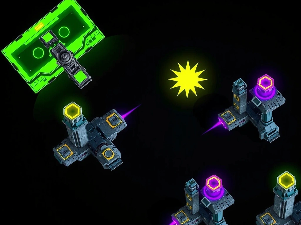 Tactical defense game